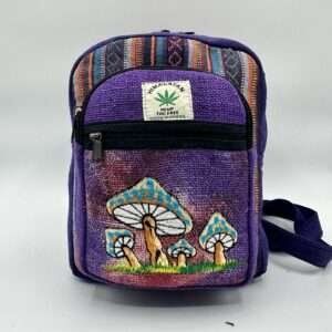 Durable Mushroom Hemp Backpack